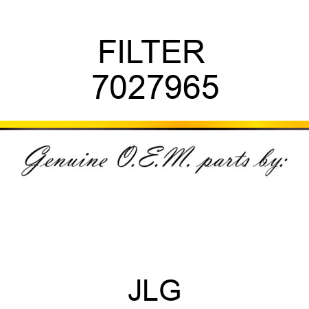 FILTER  7027965