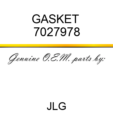 GASKET  7027978