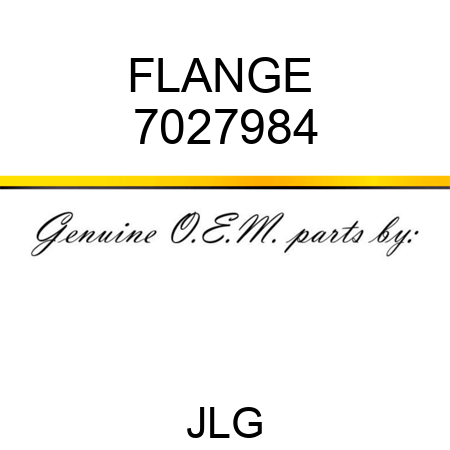 FLANGE  7027984