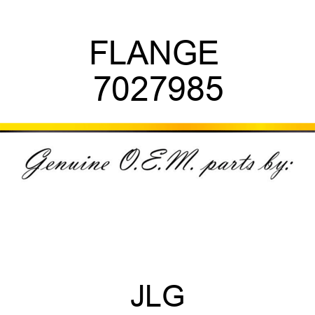 FLANGE  7027985