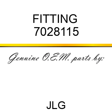 FITTING  7028115