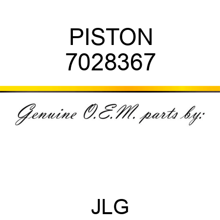 PISTON 7028367