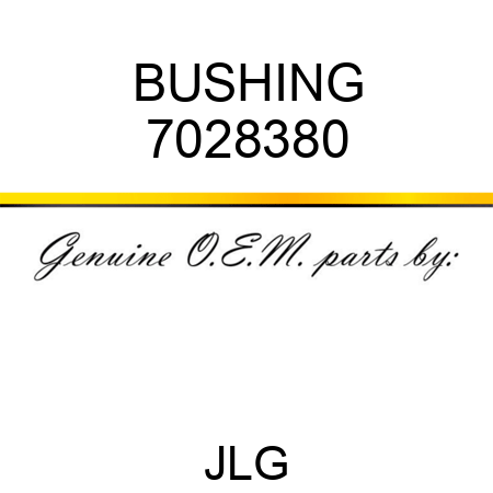 BUSHING 7028380
