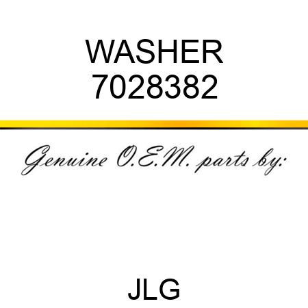 WASHER 7028382