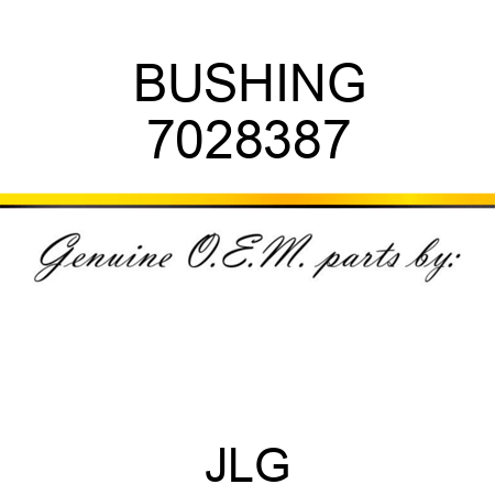 BUSHING 7028387