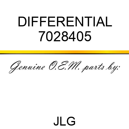 DIFFERENTIAL 7028405