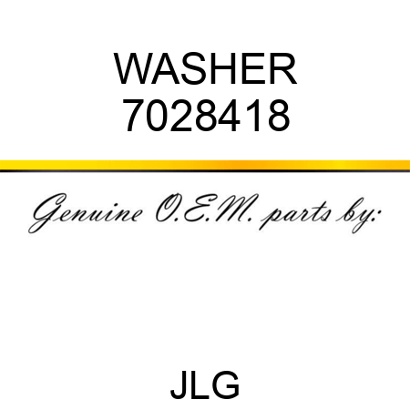 WASHER 7028418