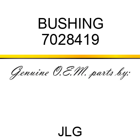 BUSHING 7028419
