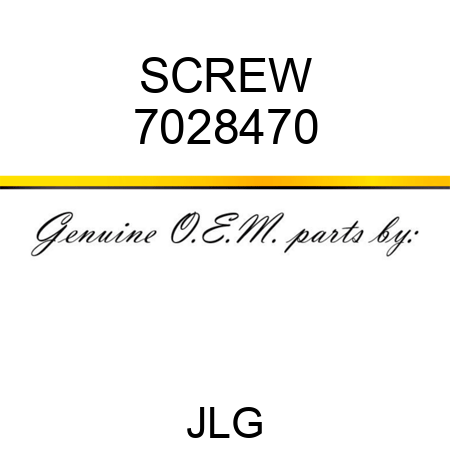 SCREW 7028470