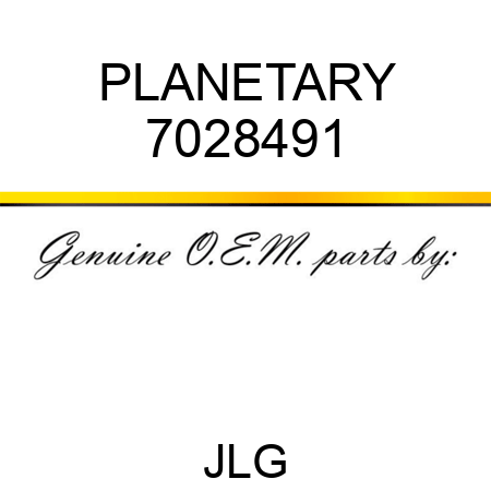 PLANETARY 7028491