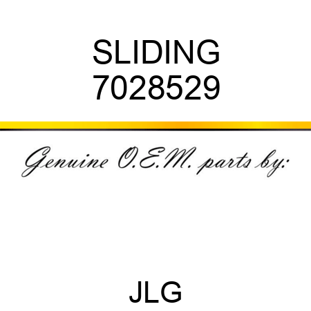 SLIDING 7028529