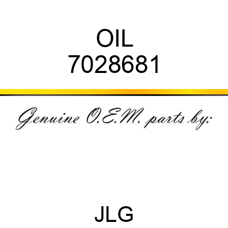 OIL 7028681