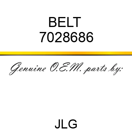 BELT  7028686
