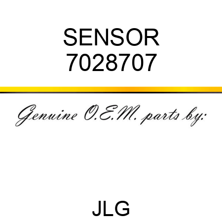 SENSOR 7028707