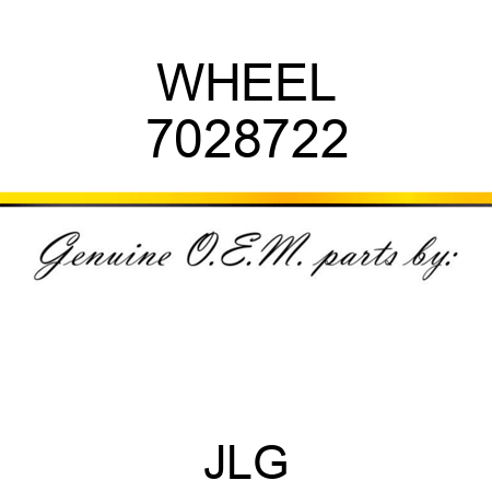 WHEEL 7028722