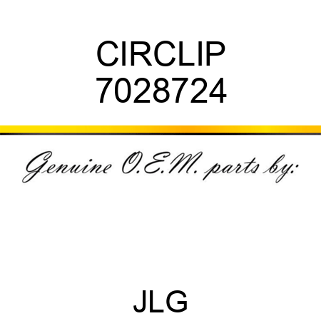 CIRCLIP 7028724