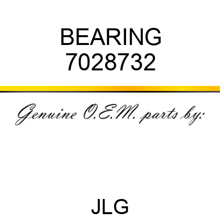 BEARING 7028732