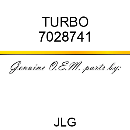TURBO 7028741
