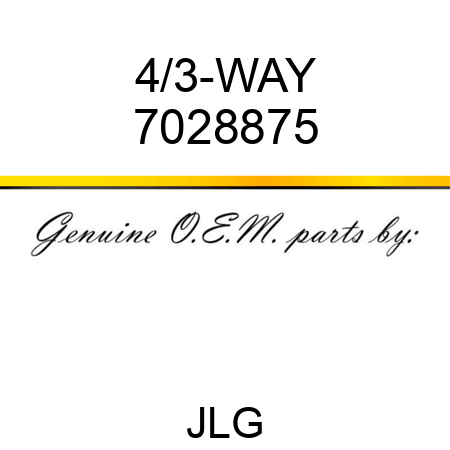 4/3-WAY 7028875