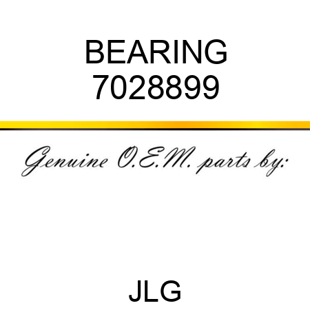 BEARING 7028899