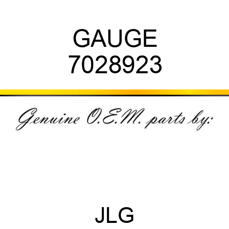 GAUGE 7028923