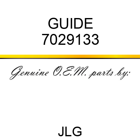 GUIDE 7029133