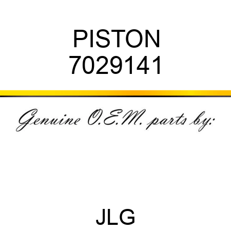 PISTON 7029141