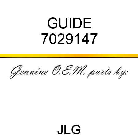 GUIDE 7029147