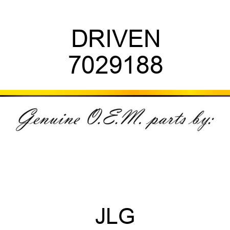 DRIVEN 7029188