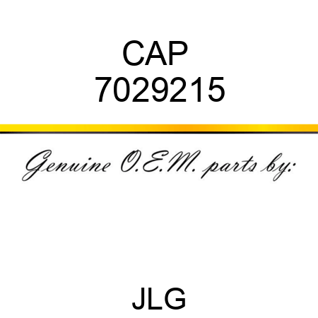 CAP  7029215