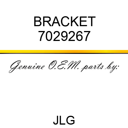 BRACKET 7029267