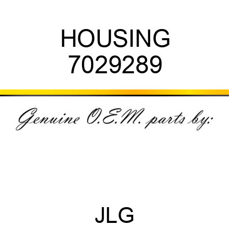 HOUSING 7029289