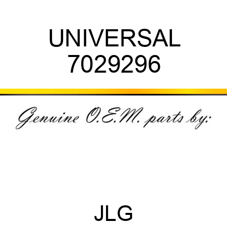 UNIVERSAL 7029296