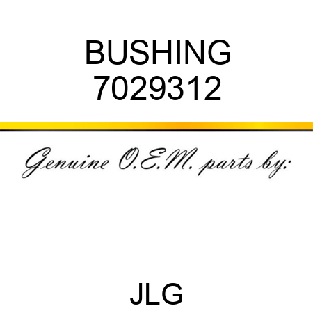 BUSHING 7029312