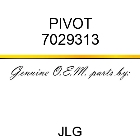 PIVOT 7029313