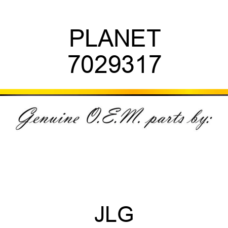 PLANET 7029317