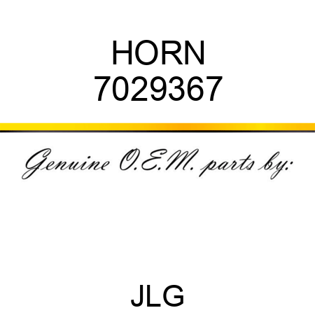 HORN 7029367