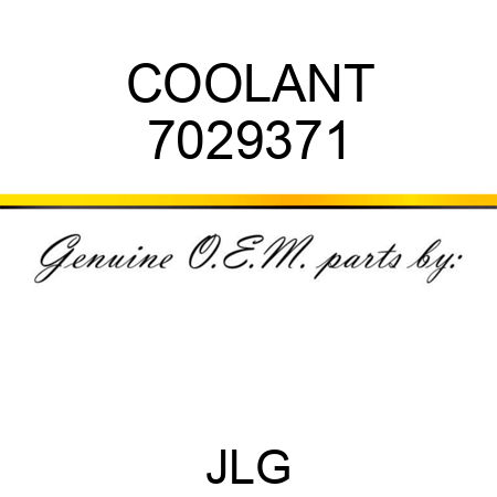 COOLANT 7029371