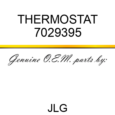 THERMOSTAT 7029395