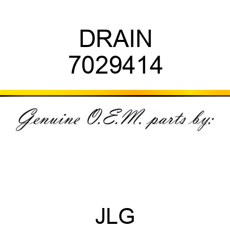 DRAIN 7029414