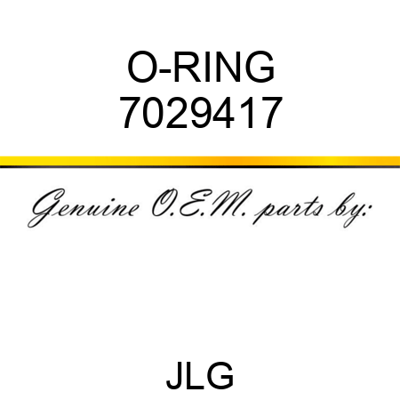 O-RING 7029417