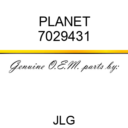 PLANET 7029431