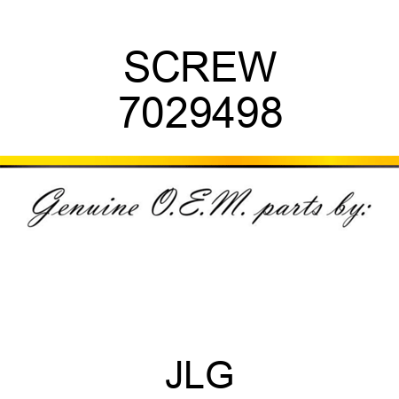 SCREW 7029498