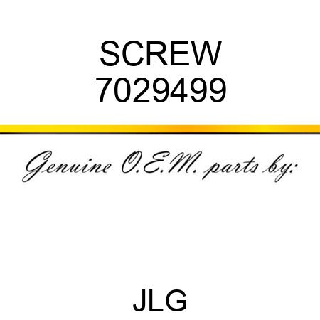 SCREW 7029499