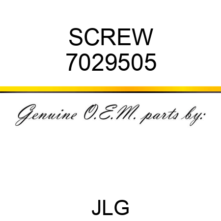 SCREW 7029505