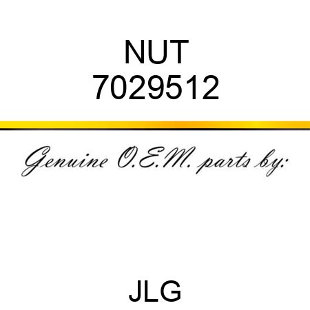 NUT 7029512