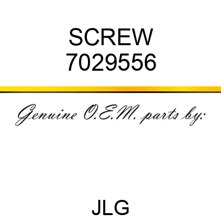 SCREW 7029556