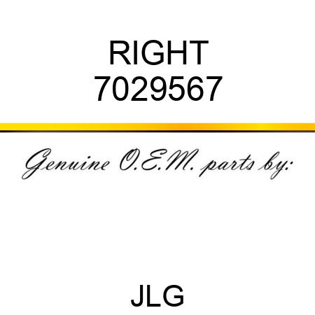 RIGHT 7029567