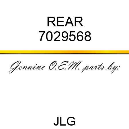 REAR 7029568
