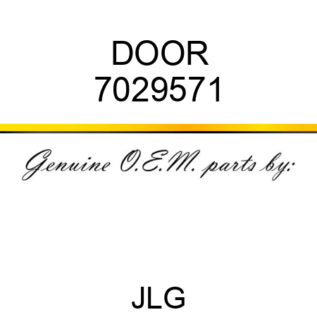 DOOR 7029571